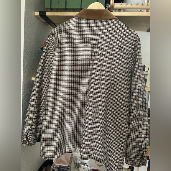 Will Jacket - Navy Ochre Houndstooth - Picture 2 of 7